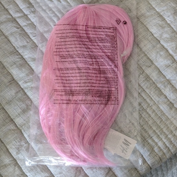 pink wig hm